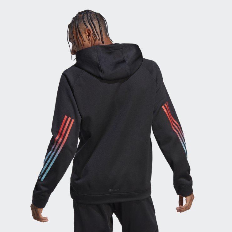 Adidas Tren Iconos 3 Bandas Sudadera De Entrenamiento Negro