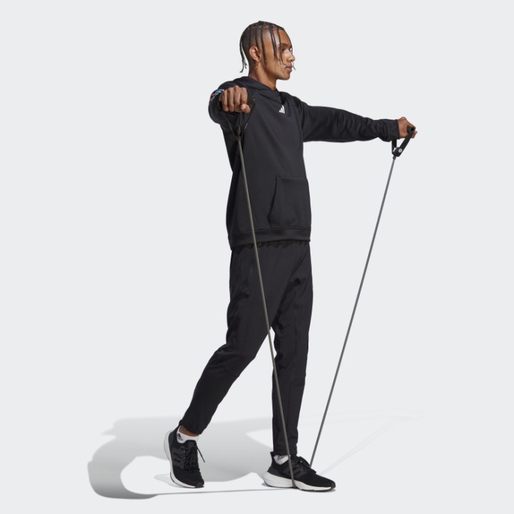 Adidas Tren Iconos 3 Bandas Sudadera De Entrenamiento Negro