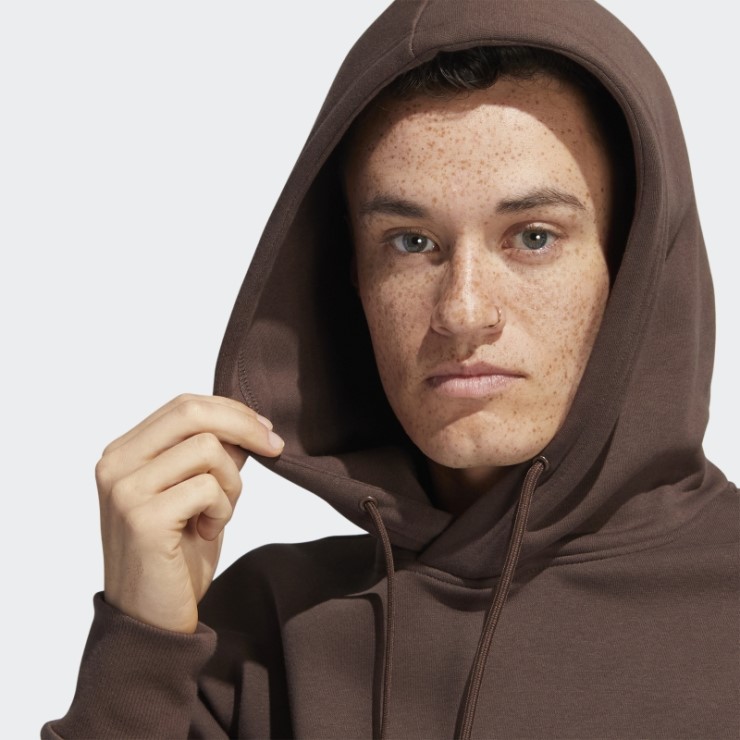 Adidas Sudadera Con Capucha Pintada Con Shmoofoil Marrón (género Neutral)