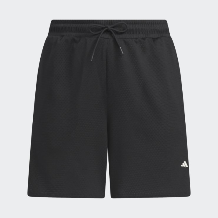 Pantalón Corto De Baloncesto Negro Select 3 Rayas (talla Grande) Adidas