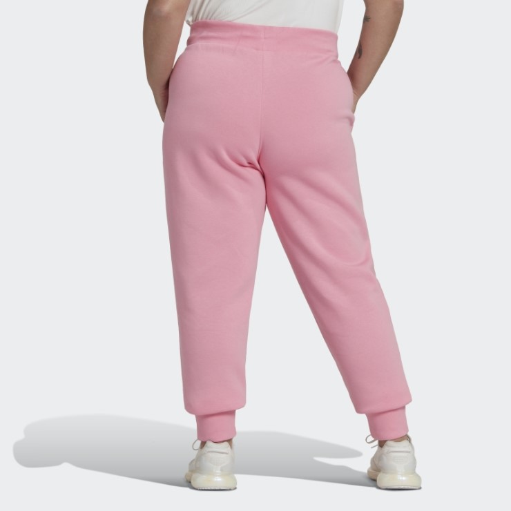 Rosa Adidas Adicolor Essentials Fleece Joggers Slim (tallas Grandes)