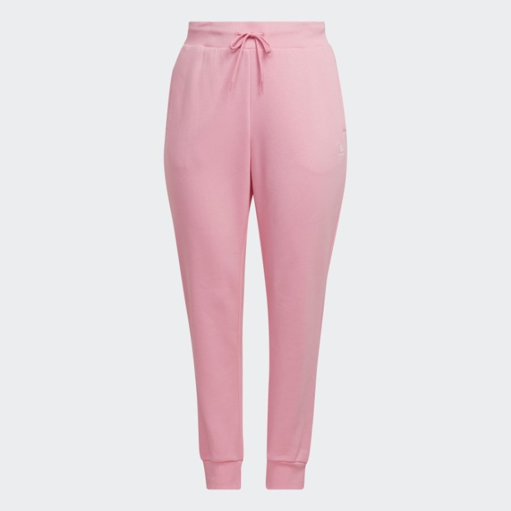 Rosa Adidas Adicolor Essentials Fleece Joggers Slim (tallas Grandes)