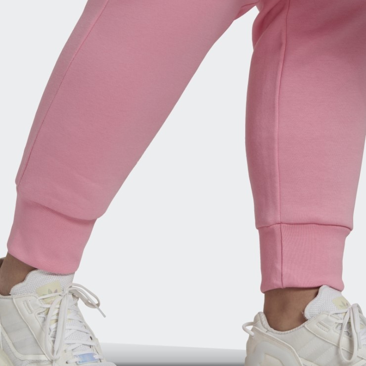 Rosa Adidas Adicolor Essentials Fleece Joggers Slim (tallas Grandes)