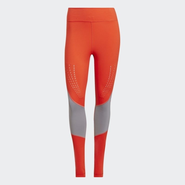 Adidas By Stella Mccartney Truepurpose Polainas De Entrenamiento Caliente Naranja