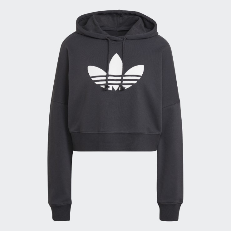 Sudadera Corta Con Capucha Carbon Adidas