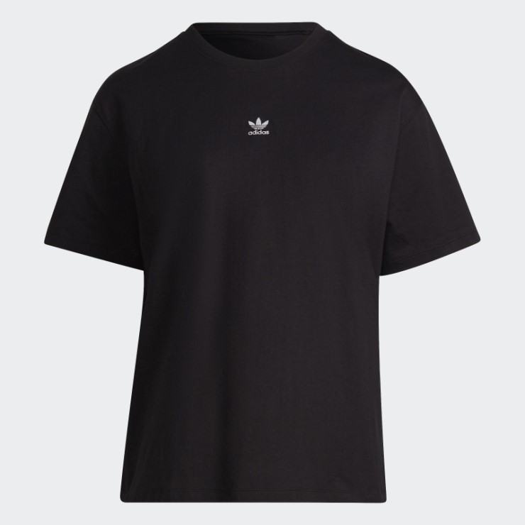 Camiseta Adidas (talla Grande) Negra