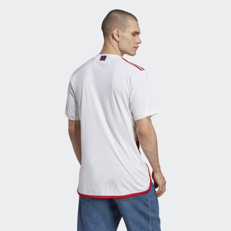 Adidas Camiseta New Inglaterra Revolution 23/24 Segunda Equipación Rojo