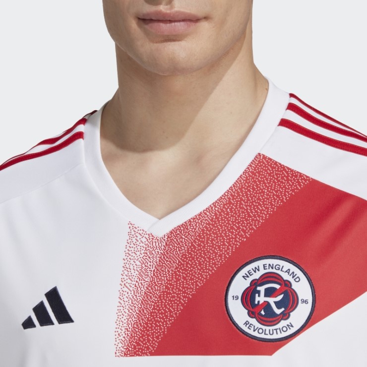 Adidas Camiseta New Inglaterra Revolution 23/24 Segunda Equipación Rojo