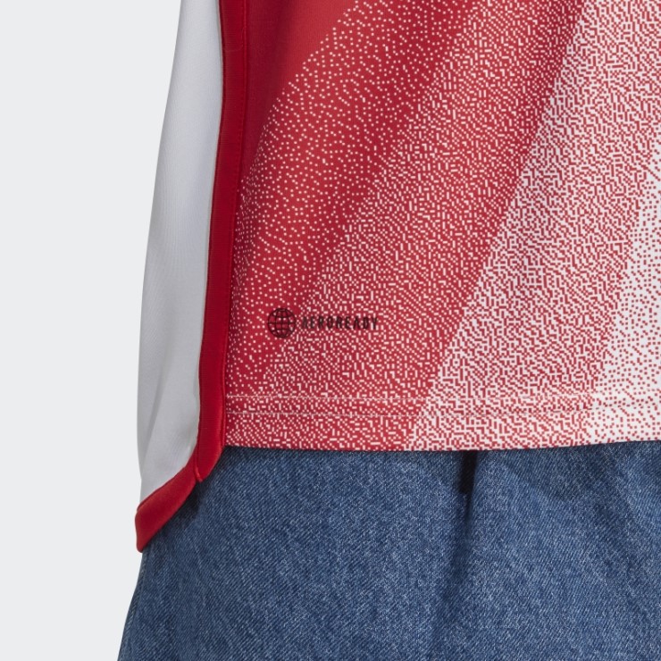 Adidas Camiseta New Inglaterra Revolution 23/24 Segunda Equipación Rojo