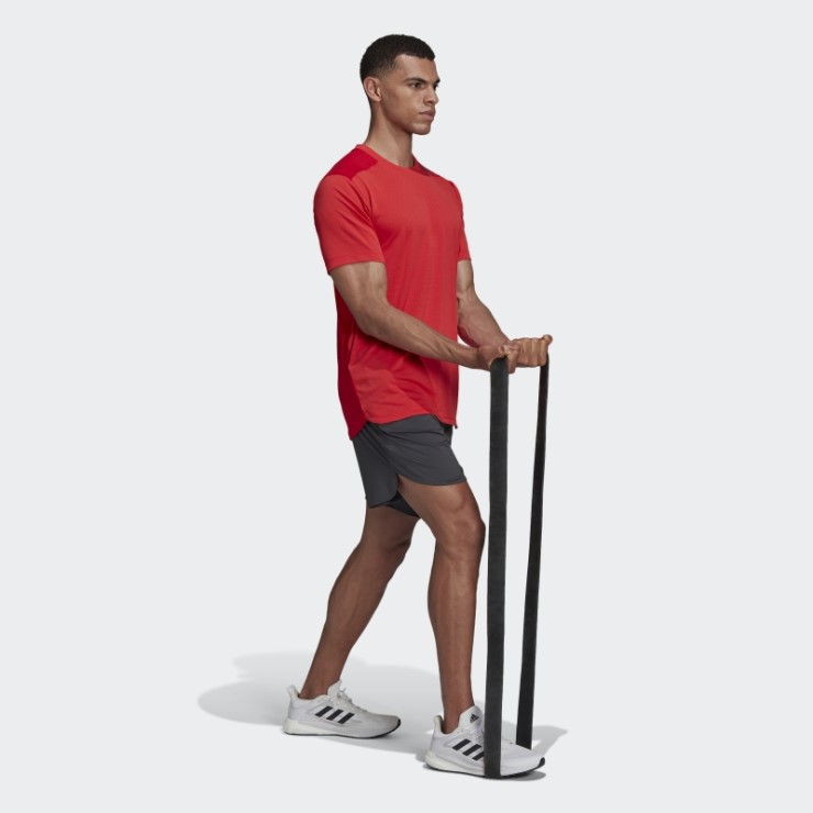 Rojo Diseñado Para Entrenar Camiseta Heat.rdy Hiit Adidas