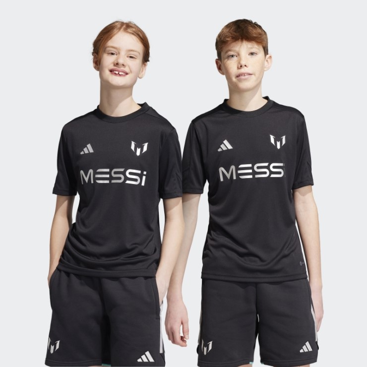 Camiseta Negra De Entrenamiento Adidas Messi