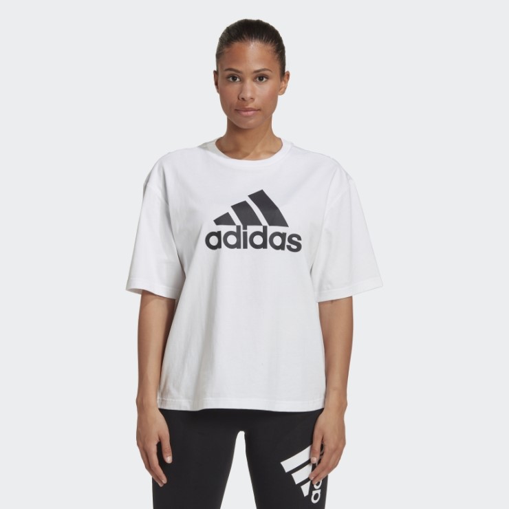 Iconos Del Futuro Insignia Del Deporte Camiseta Adidas Blanca