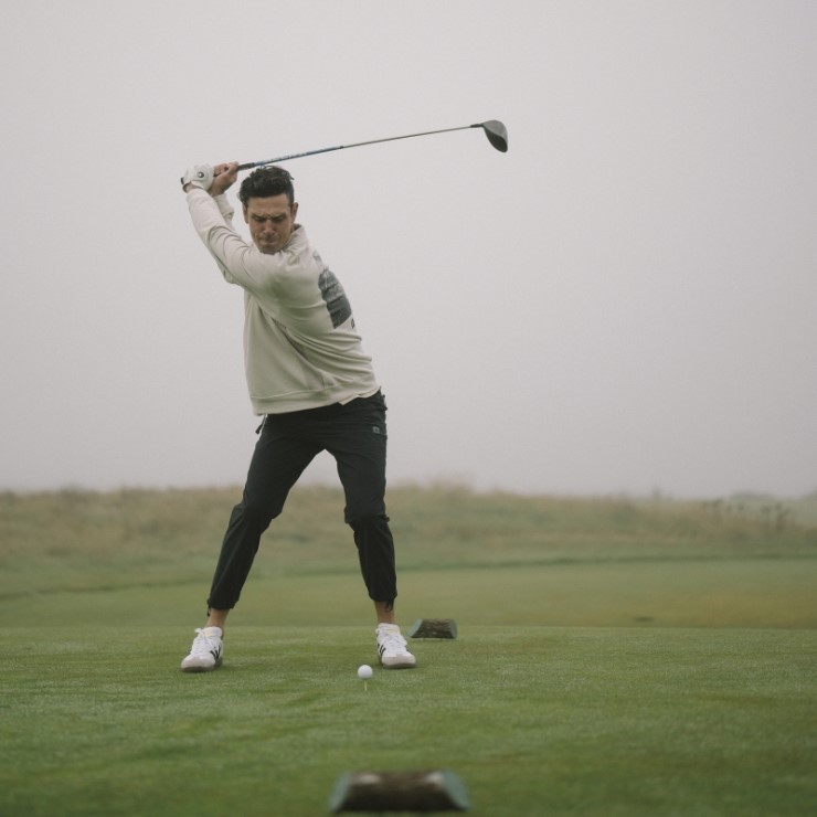 Sudadera De Golf Con Cuello Redondo Adidas Adicross X Burn Cart De Bliss