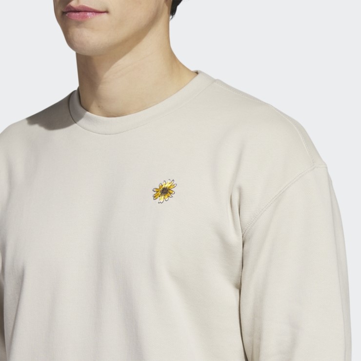 Sudadera De Golf Con Cuello Redondo Adidas Adicross X Burn Cart De Bliss