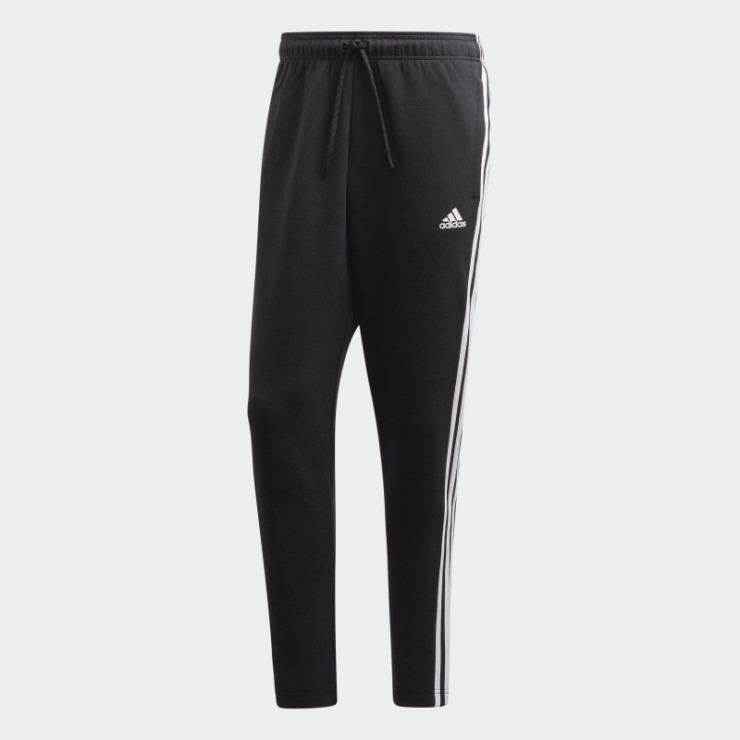 Pantalones Negros Must Have 3 Bandas Tapered Adidas