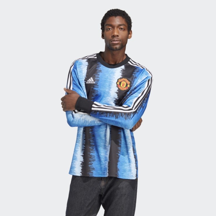 Adidas Camiseta Negra De Portero Del Manchester United Icon