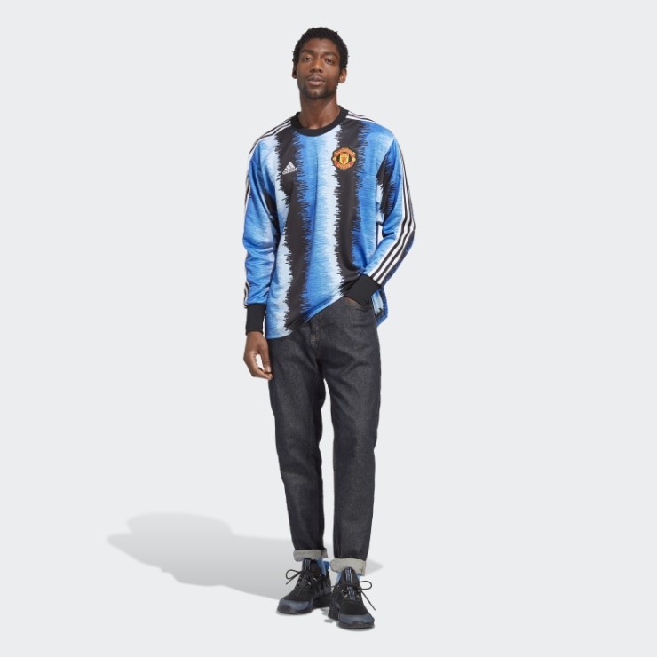 Adidas Camiseta Negra De Portero Del Manchester United Icon