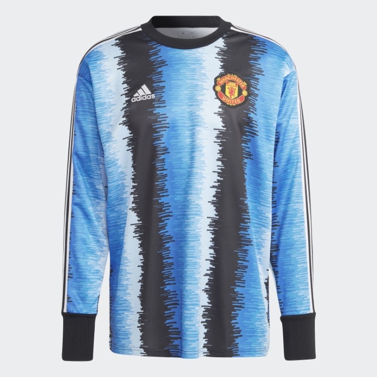 Adidas Camiseta Negra De Portero Del Manchester United Icon