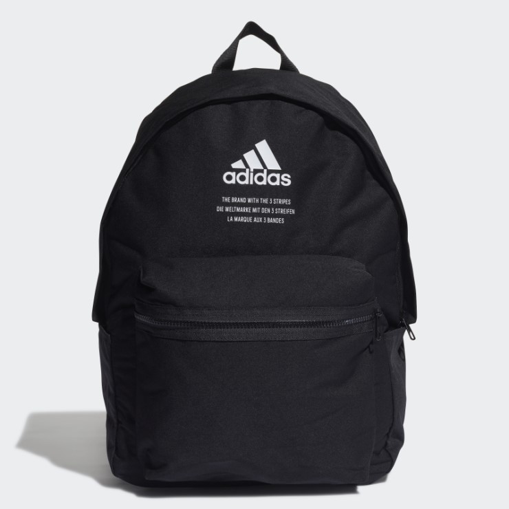 Mochila De Tela Clásica Adidas Negra