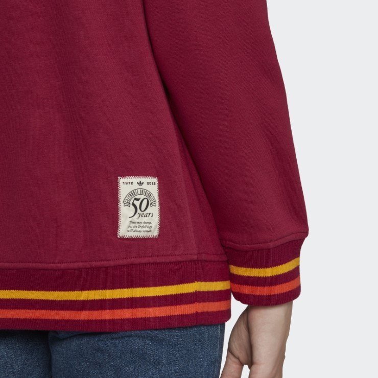 Sudadera Con Capucha De Aniversario Burdeos (género Neutral) Adidas