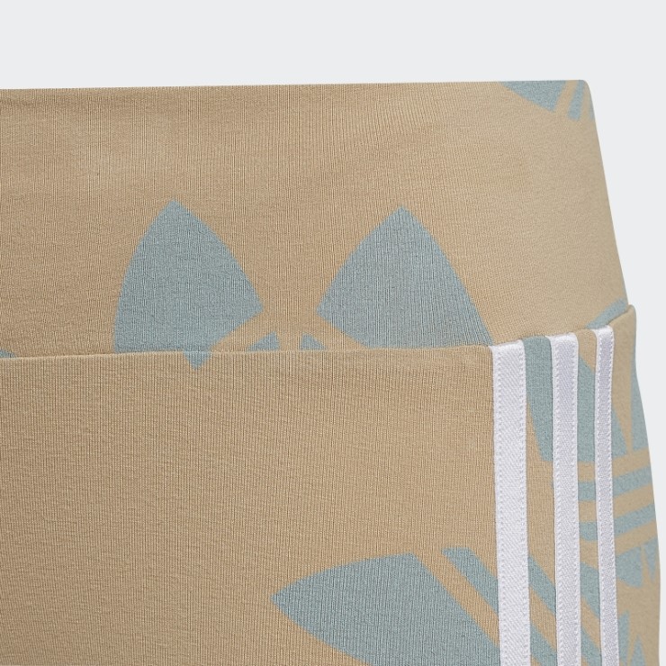 Leggins De Talle Alto Con Estampado Integral Adidas Multicolor