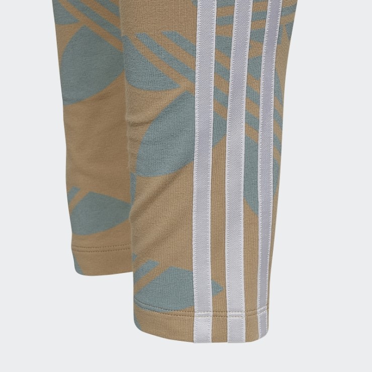 Leggins De Talle Alto Con Estampado Integral Adidas Multicolor