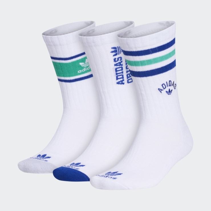 Calcetines New Prep Crew 3 Pares Blanco Adidas