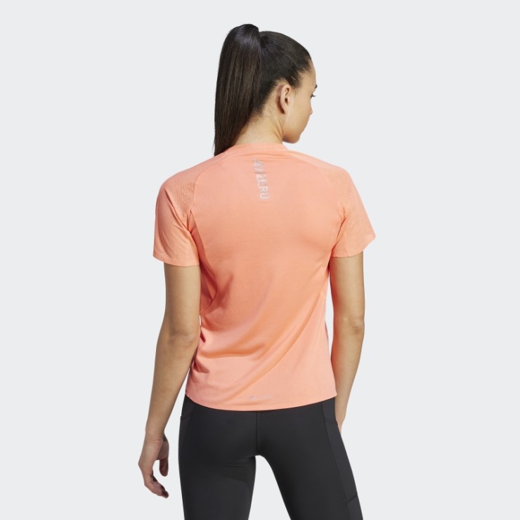 Camiseta Adidas Adizero Running Coral