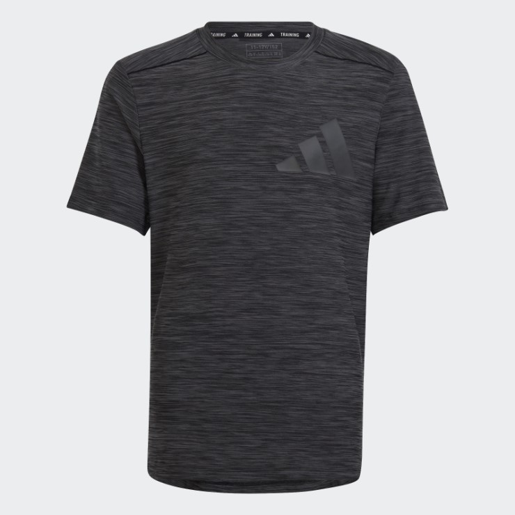 Camiseta Adidas Aeroready Gris Jaspeado