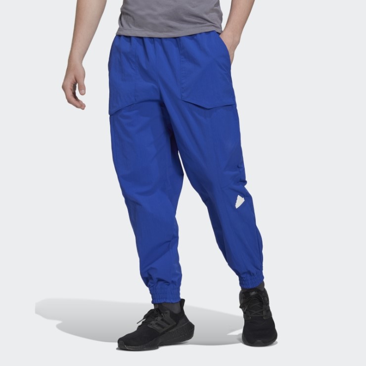 Pantalon Cargo Adidas Azul