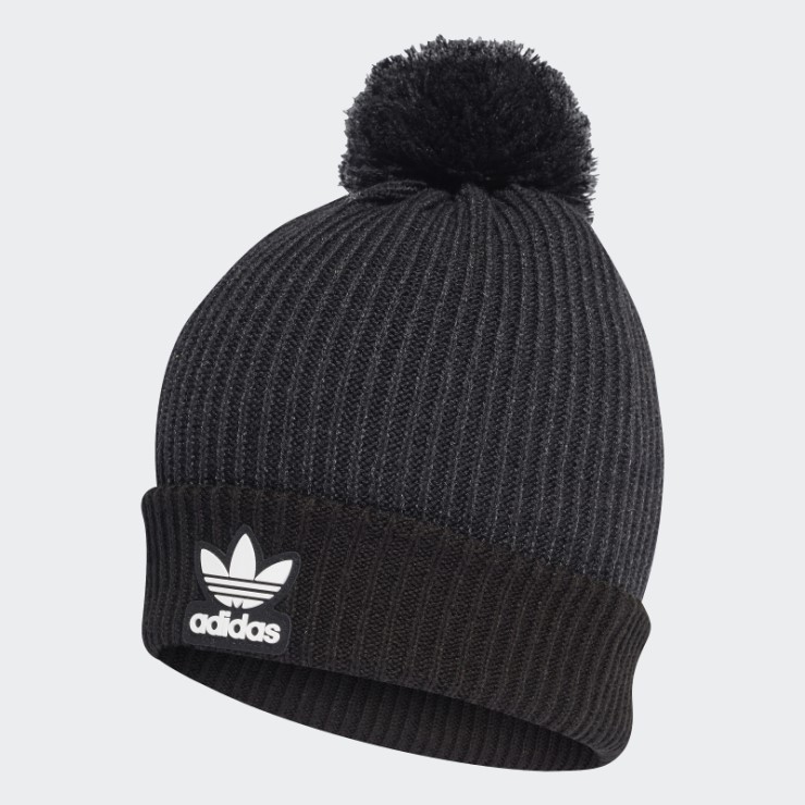 Adidas Adicolor Collegiate Pom Gorro Negro