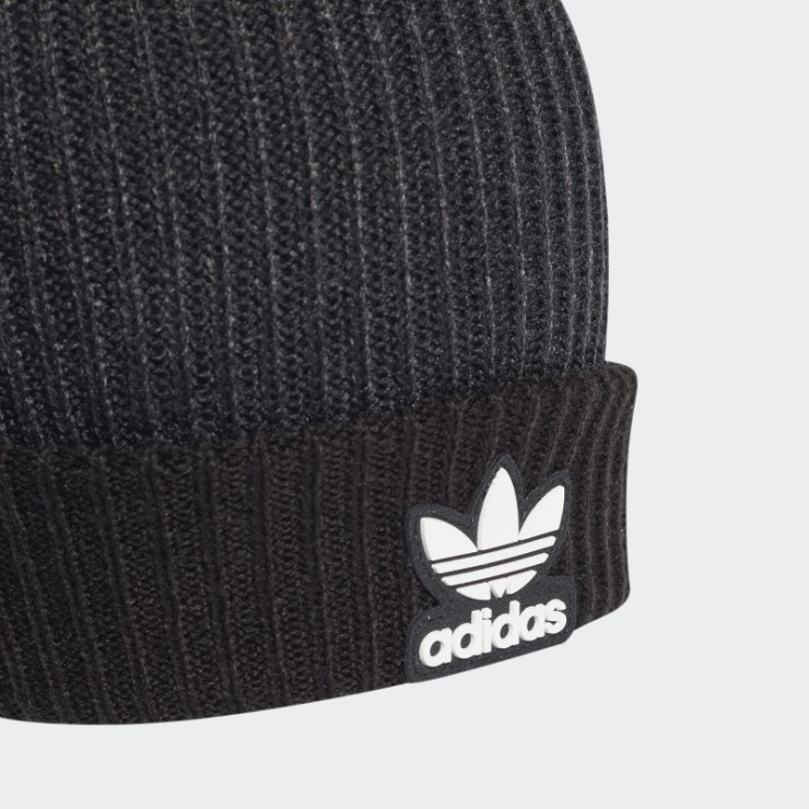 Adidas Adicolor Collegiate Pom Gorro Negro