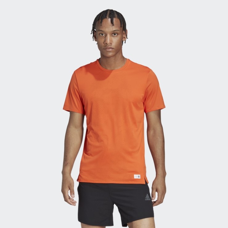 Camiseta De Running Hecha Para Ser Rehecha Adidas Naranja