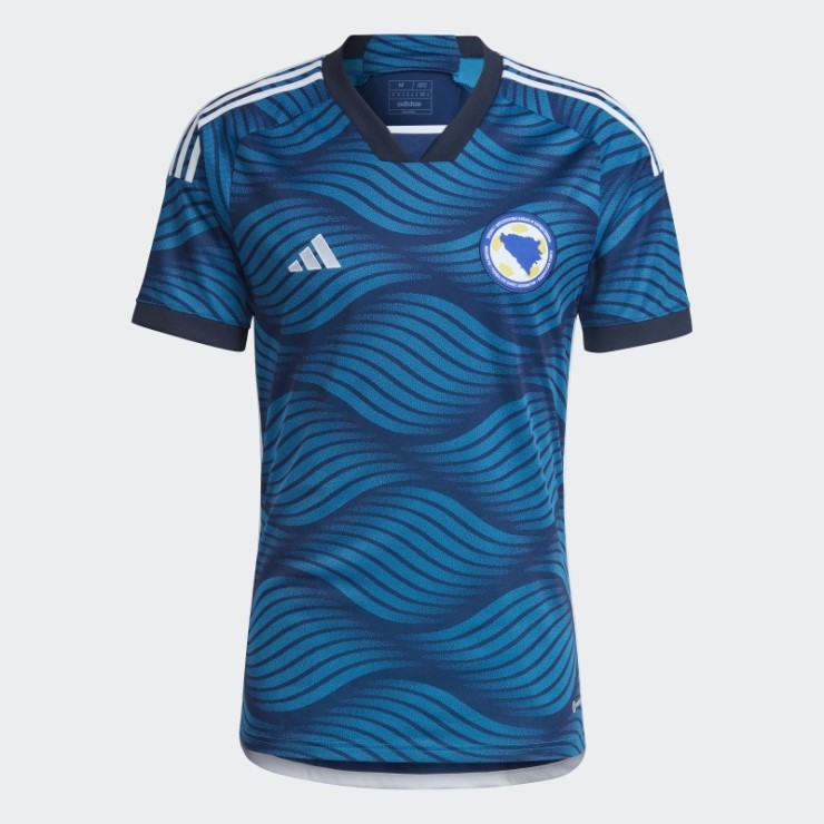 Adidas Camiseta Azul Misterio Primera Equipación Bosnia 22
