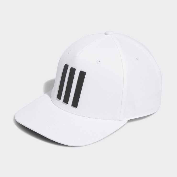 Gorra Adidas Tour 3 Rayas Blanca