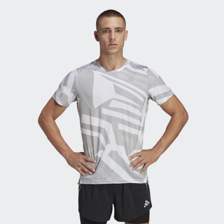 Camiseta De Temporada Own The Run Gris Adidas