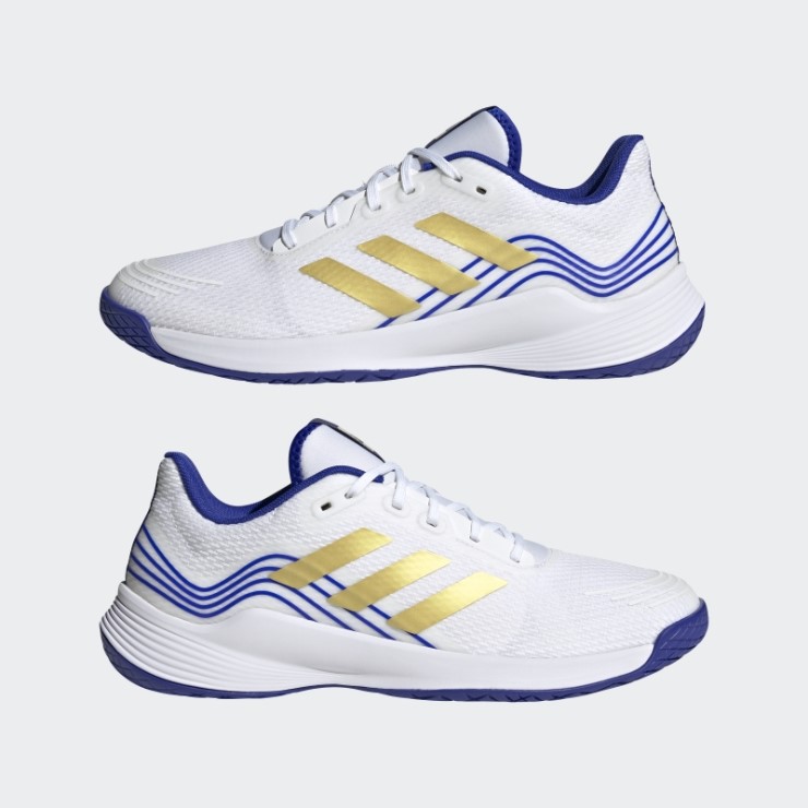 Zapatillas De Voleibol Adidas Novaflight Blancas