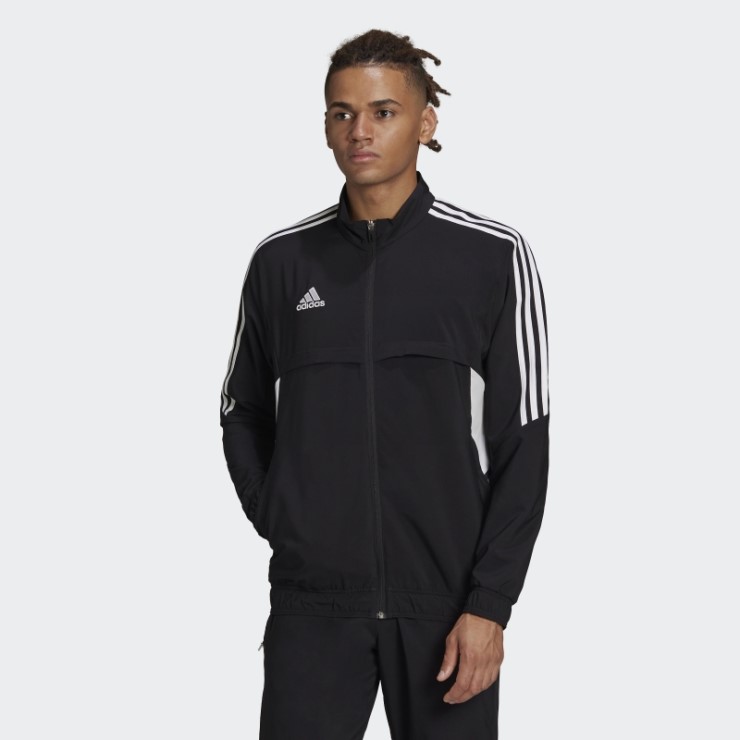 Sudadera Negra Condivo 22 De Presentacion Adidas