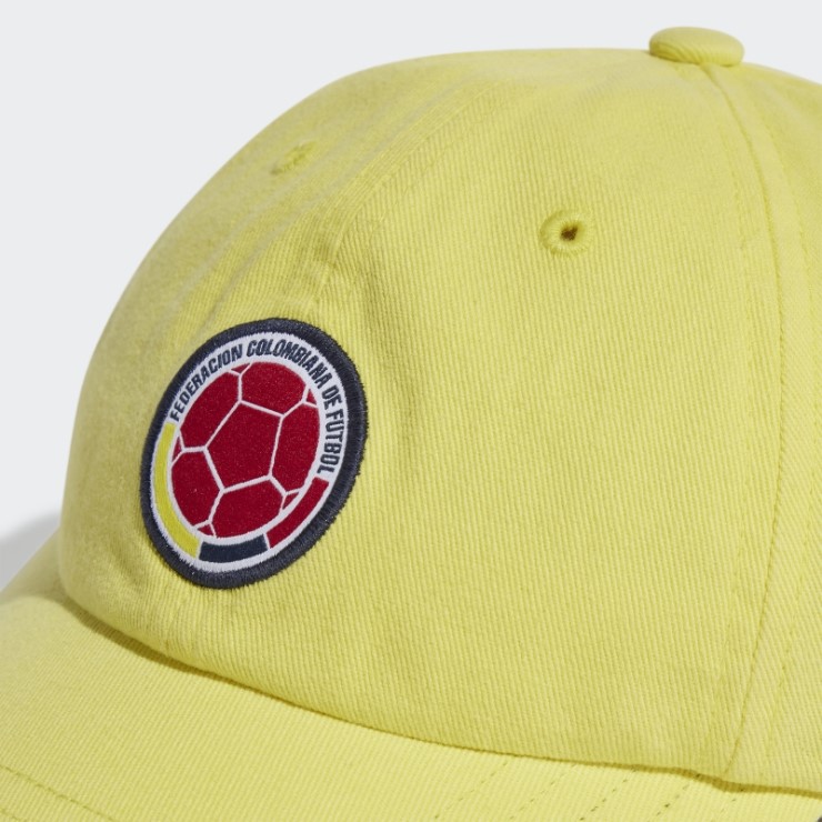 Gorra Adidas Colombia Home Dad Amarilla