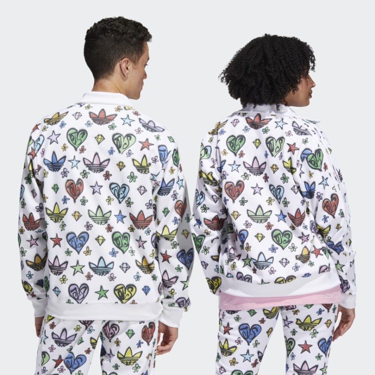 Sudadera Blanca Adidas Monogram Jeremy Scott Firebird (género Neutral)