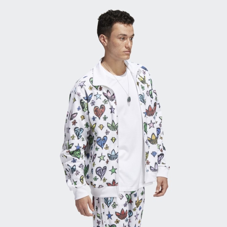 Sudadera Blanca Adidas Monogram Jeremy Scott Firebird (género Neutral)