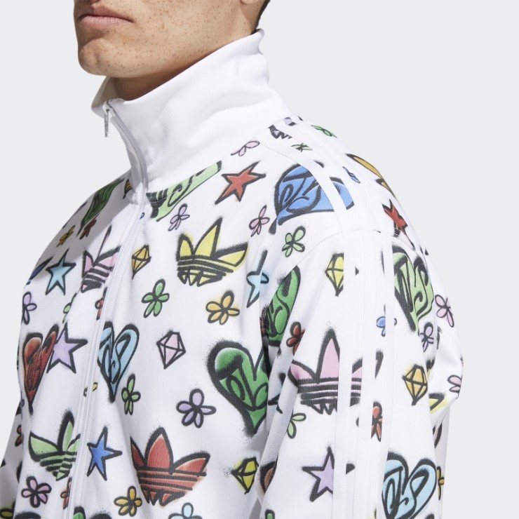 Sudadera Blanca Adidas Monogram Jeremy Scott Firebird (género Neutral)