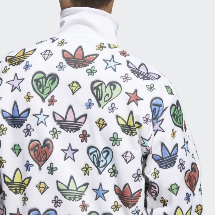 Sudadera Blanca Adidas Monogram Jeremy Scott Firebird (género Neutral)