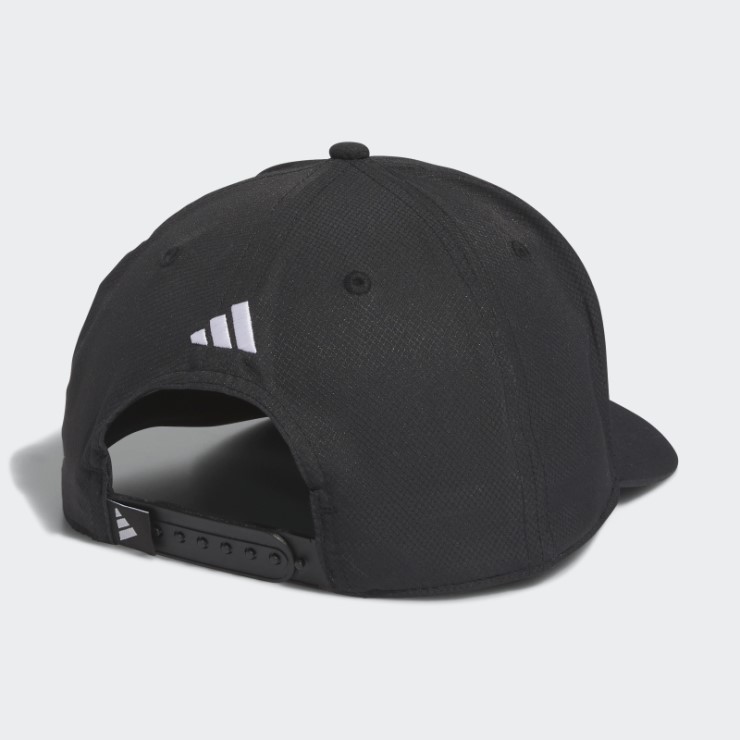 Gorra Negra Adidas Tour 3 Rayas