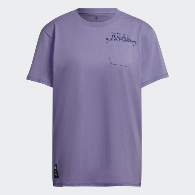 Camiseta Adidas Real Madrid Lila