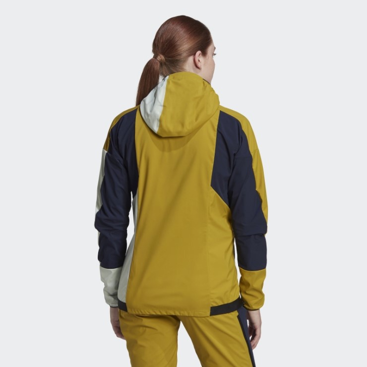 Adidas Terrex Skyclimb Gore Soft Shell Chaqueta De Esquí De Travesía Verde Oliva