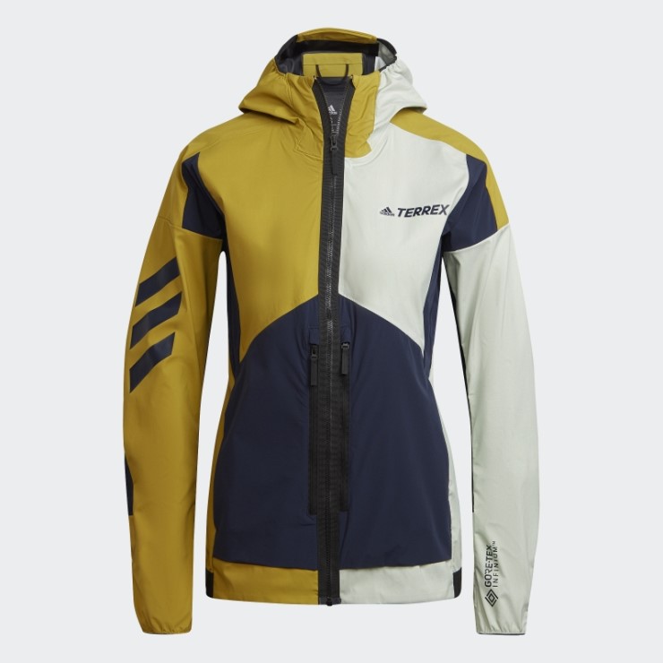 Adidas Terrex Skyclimb Gore Soft Shell Chaqueta De Esquí De Travesía Verde Oliva