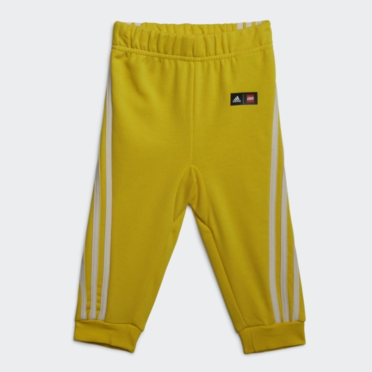 Amarillo Adidas X Classic Lego Conjunto De Chaqueta Y Pantalón De Moda