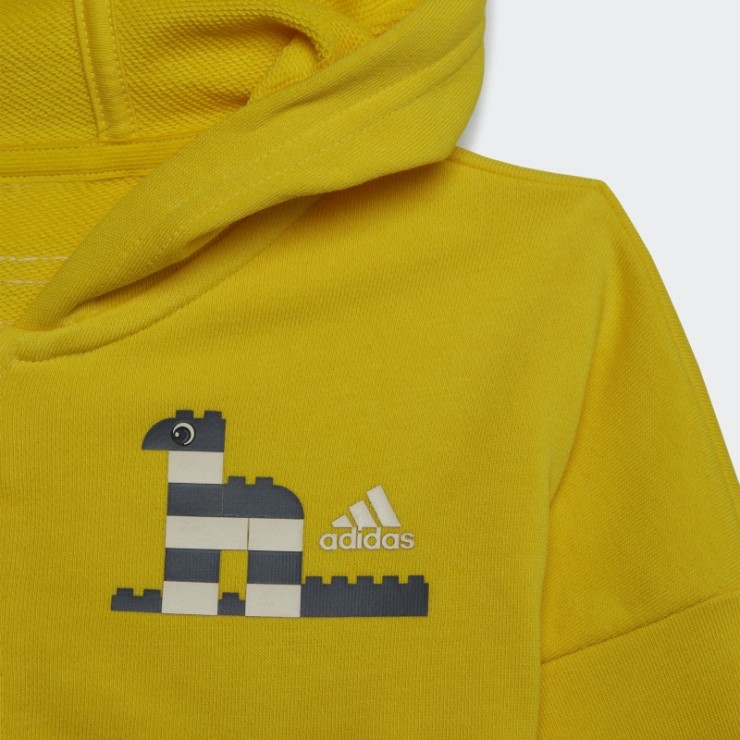 Amarillo Adidas X Classic Lego Conjunto De Chaqueta Y Pantalón De Moda