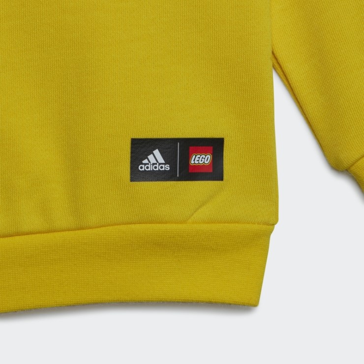 Amarillo Adidas X Classic Lego Conjunto De Chaqueta Y Pantalón De Moda